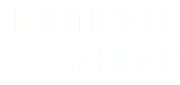 POLÍTICA DE CALIDAD